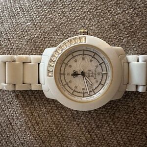 Juicy Couture White Watch with Crystal Details